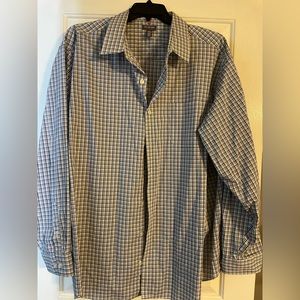 Van Huesen button down long sleeve dress shirt (2XL, 19” neck)
